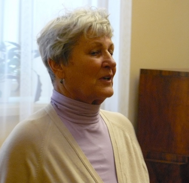 Ona Marija Horodničiūtė pasakoja apie prieškario lietuvių išgyvenimus Lenkijos okupuotame Vilniuje. Laimučio Regelskio nuotrauka.